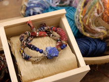 將圖片載入圖庫檢視器 《水晶Max布藝雙圈手帶》招生~