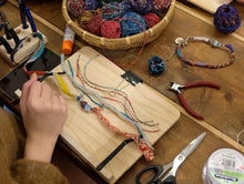 將圖片載入圖庫檢視器 《水晶Max布藝雙圈手帶》招生~