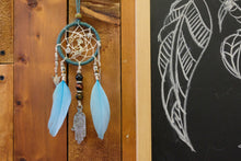 將圖片載入圖庫檢視器 捕夢網掛飾 - 黑曜石 / 紅 / 黃虎眼石吊飾《訂造款式》