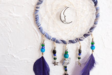 將圖片載入圖庫檢視器 捕夢網掛飾 - 青金石 / 月亮吊飾《訂造款式》