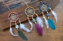 將圖片載入圖庫檢視器 DIY 捕夢網掛飾材料包(白水晶)