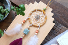 將圖片載入圖庫檢視器 DIY 捕夢網掛飾材料包(東菱玉)