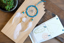 將圖片載入圖庫檢視器 DIY 捕夢網掛飾材料包(白晶)