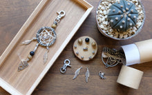 將圖片載入圖庫檢視器 DIY 捕夢網匙扣材料包 (黑色)