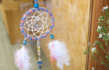 將圖片載入圖庫檢視器 捕夢網掛飾 - 藍磷灰石 / 碧璽 / 美人魚吊飾《訂造款式》