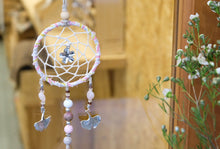 將圖片載入圖庫檢視器 捕夢網掛飾 - 粉晶 / 薔薇輝石 / 櫻花吊飾《訂造款式》